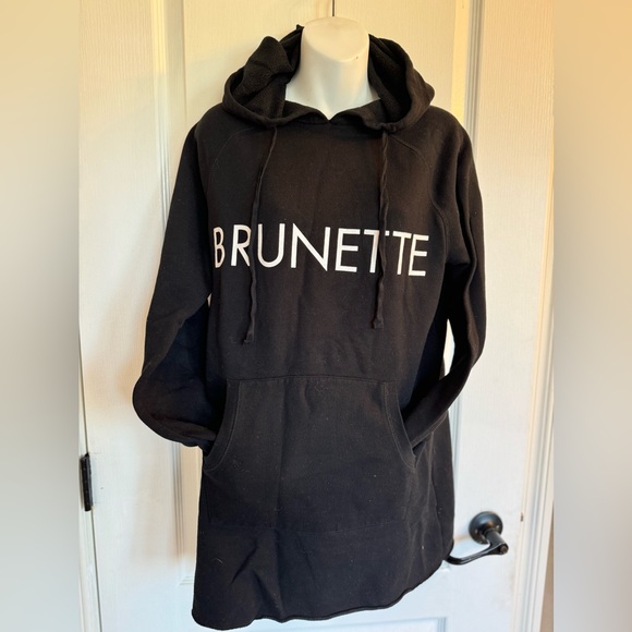 Brunette the Label hooded tunic sweatshirt - Picture 1 of 5